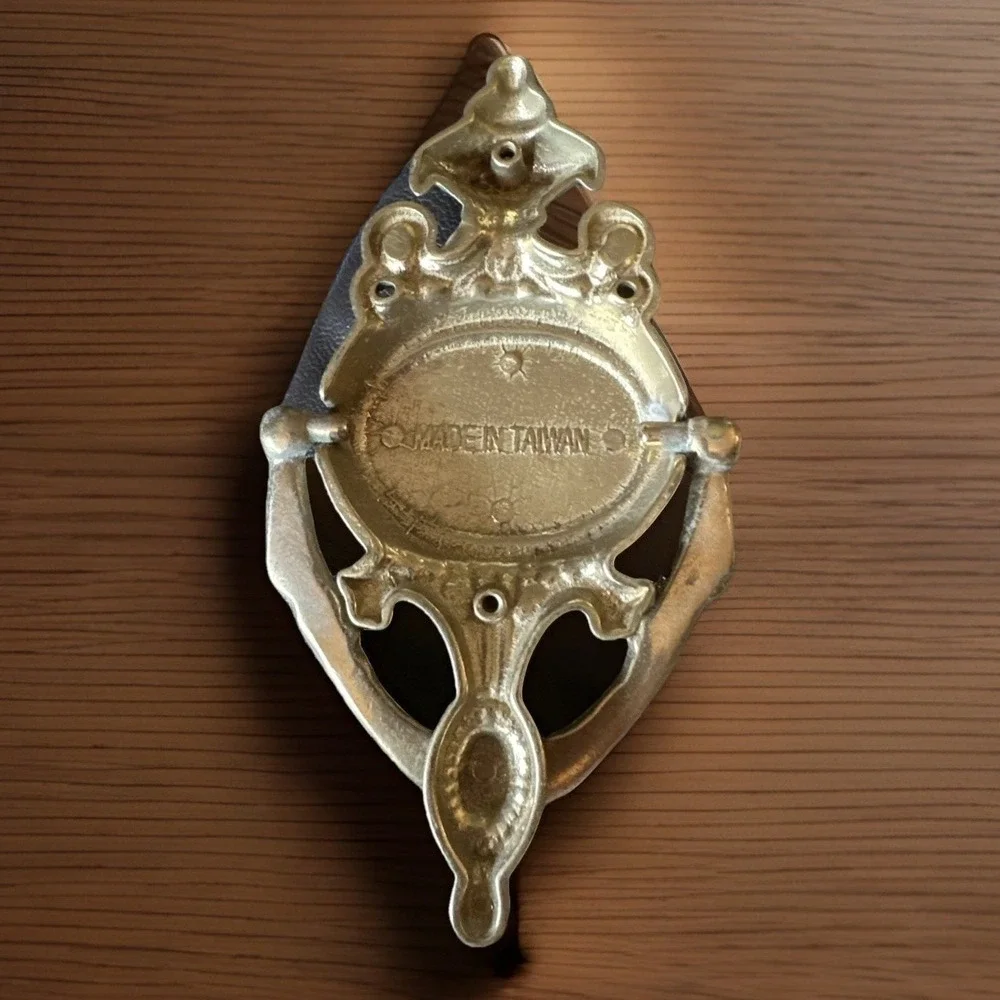 Vintage‎ Solid Brass Door Knocker Classic Old Money Elegant